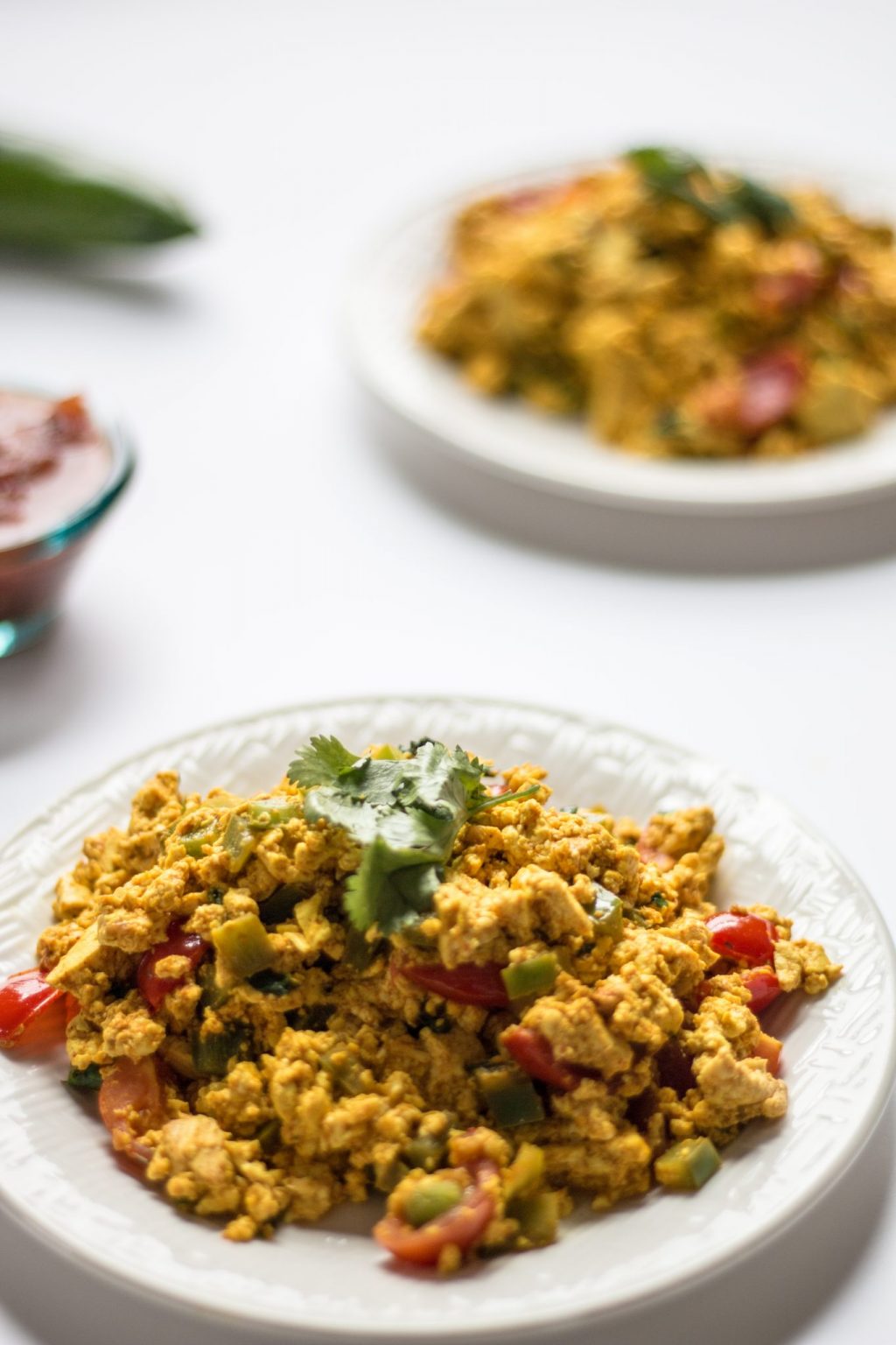 Basic Mexican Tofu Scramble - The Nut-Free Vegan