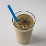 "Peanut Butter," Banana, Chia Protein Shake | www.thenutfreevegan.net