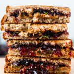 "Peanut Butter," Jelly and Jalapeño Sandwich | www.thenutfreevegan.net