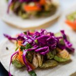 Brussels Sprouts Tacos with Mexican Slaw | www.thenutfreevegan.net