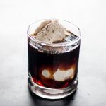 Vegan White Russian Ice Cream Float | www.thenutfreevegan.net