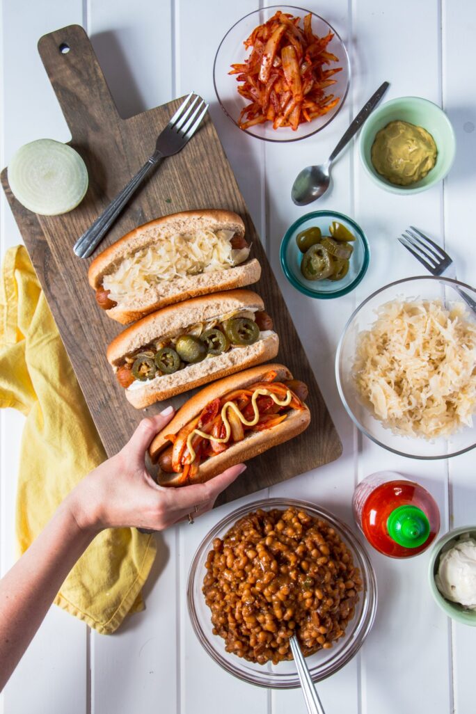 All-American Vegan Hot Dogs, Three Ways | www.thenutfreevegan.net