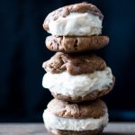 Vegan Double-Chocolate Chunk Coffee Ice Cream Sandwich | www.thenutfreevegan.net