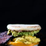 Bodega Breakfast Sandwich with Avocado | www.thenutfreevegan.net