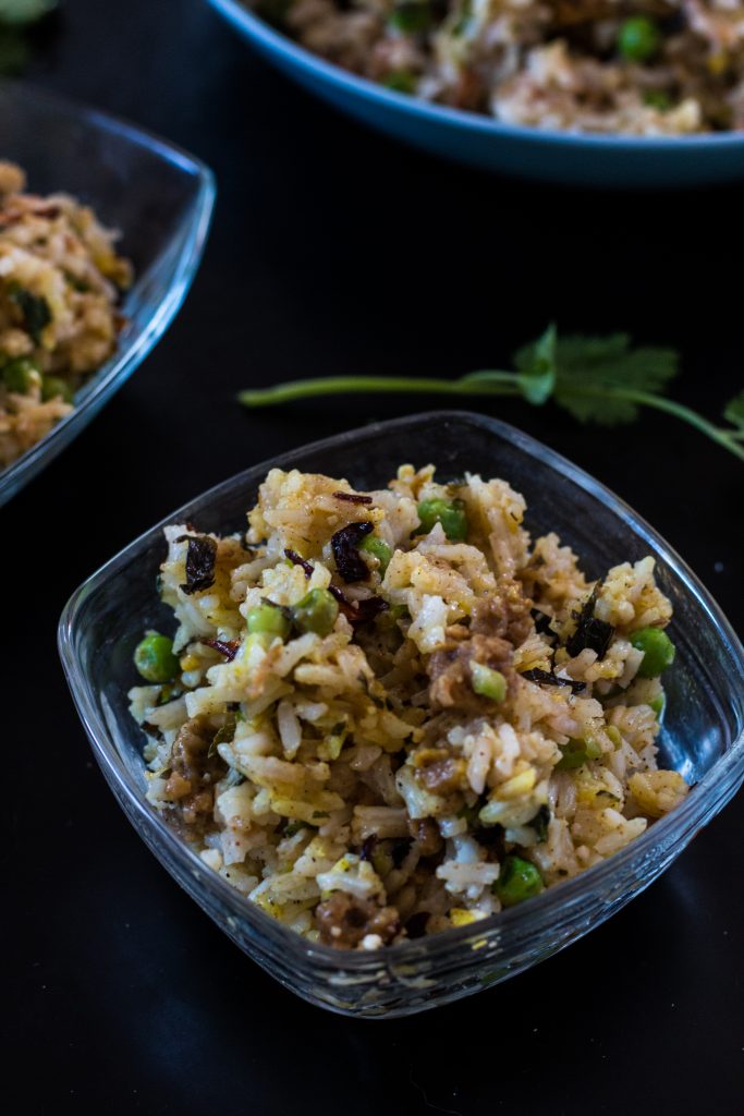 Seitan Biryani - The Nut-Free Vegan