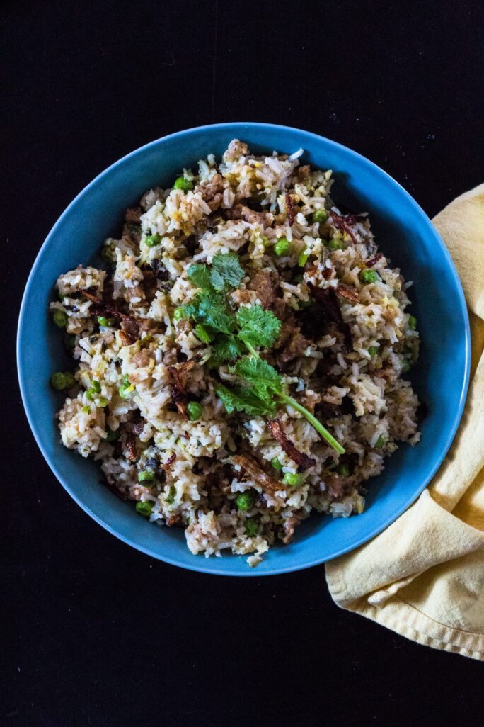 Seitan Biryani