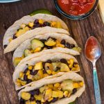 Vegan Calabacitas Tacos | www.thenutfreevegan.net