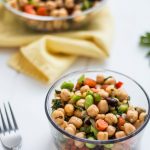 Easy Vegan Chickpea Salad | www.thenutfreevegan.net