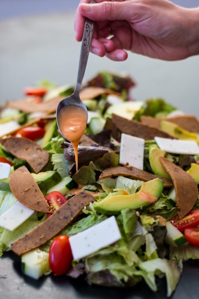 Meat-Free Chef Salad