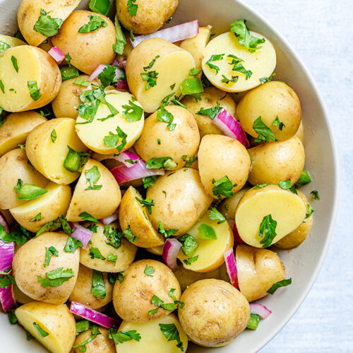 Southwest Potato Salad - The Nut-Free Vegan