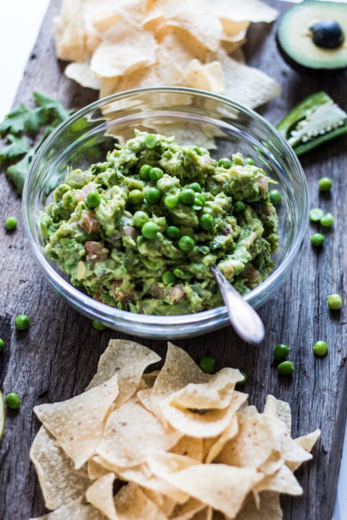 Awesome Green Pea Guacamole