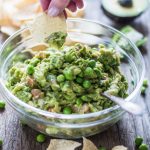 Green Pea Guacamole | www.thenutfreevegan.net