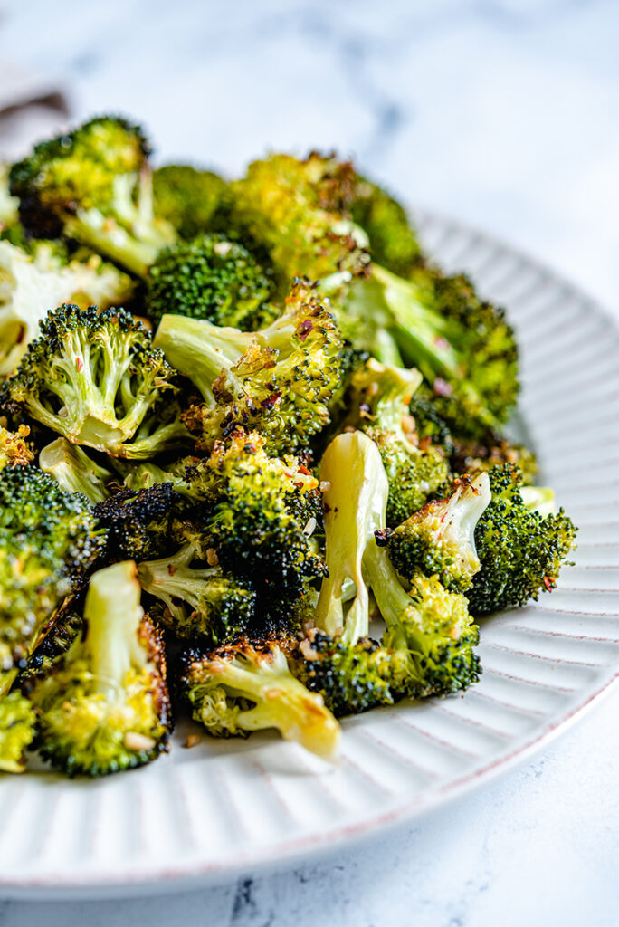 Roasted Broccoli with Garlic Side