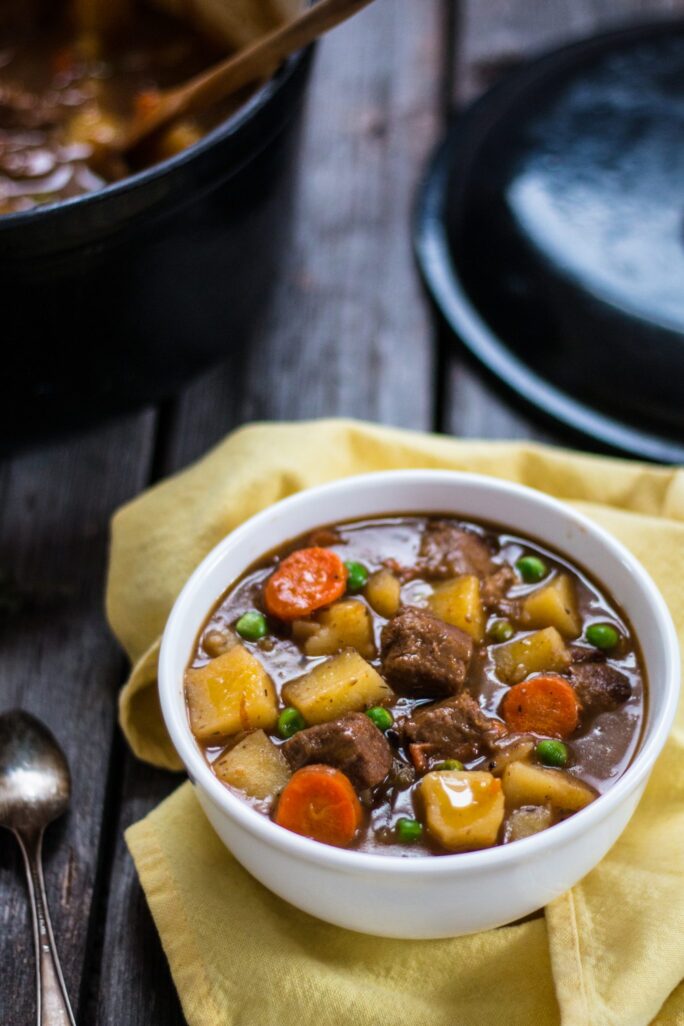 Beefless Beef Stew | The Nut-Free Vegan