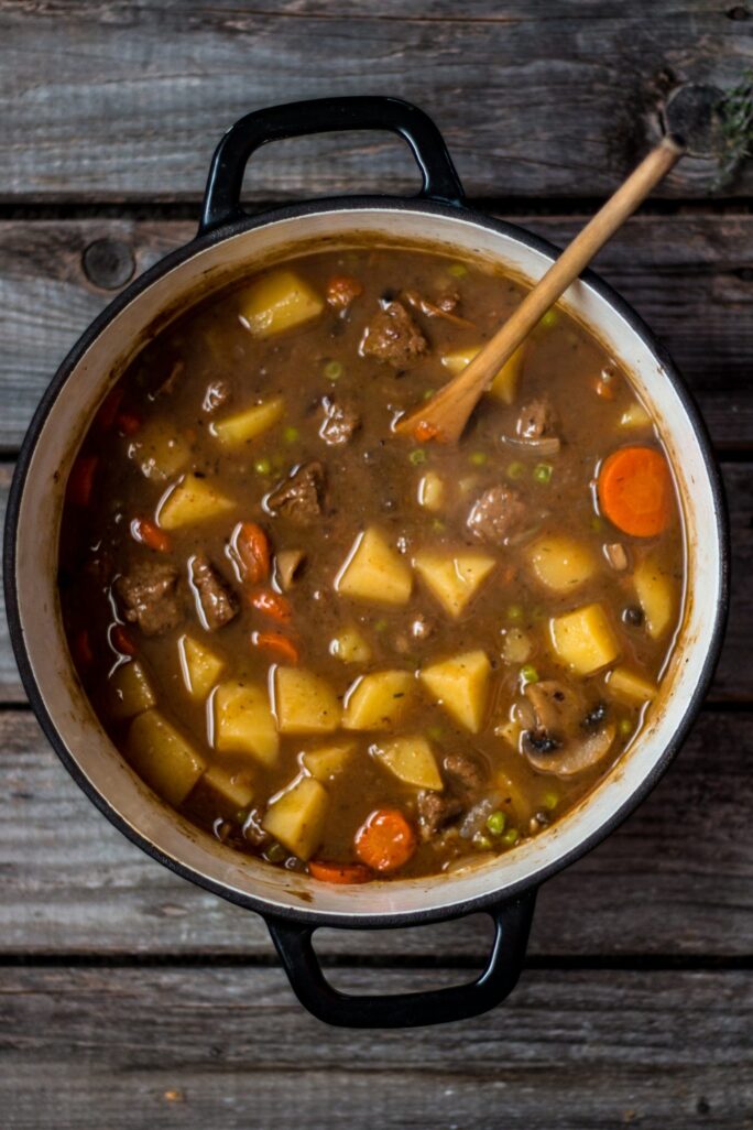 Beefless Traditional Beef Stew The Nut Free Vegan