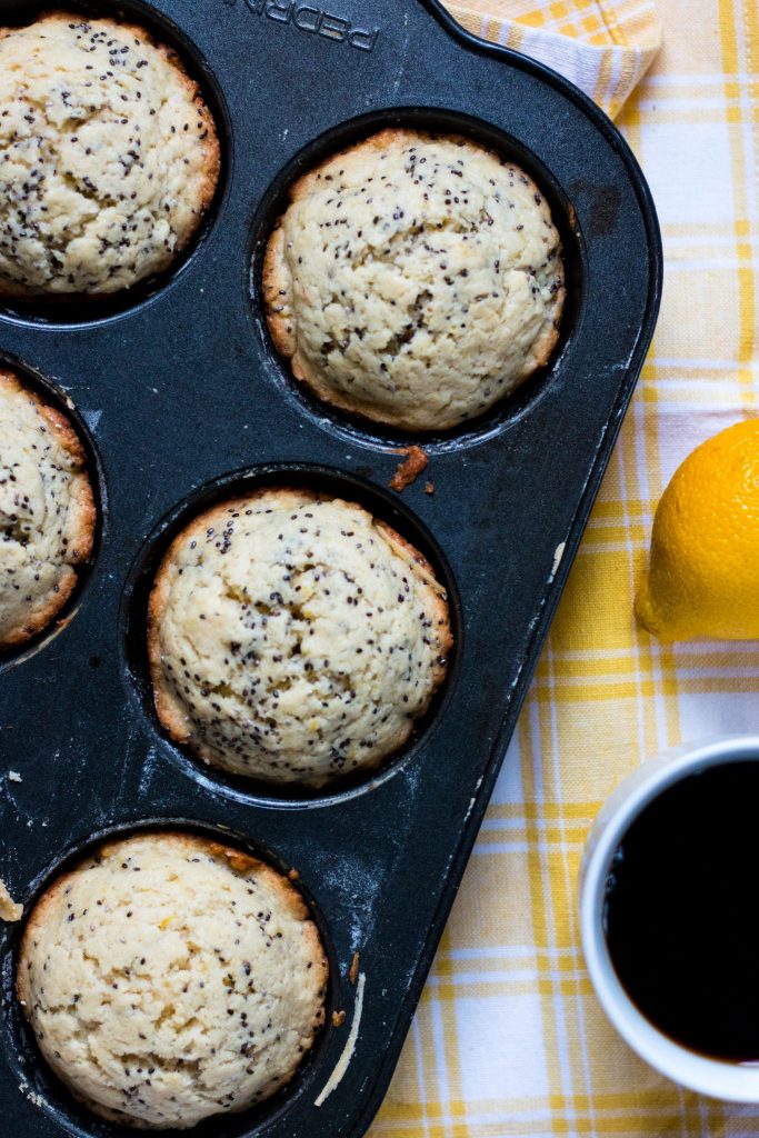 Vegan Lemon Chia Muffins | www.thenutfreevegan.net