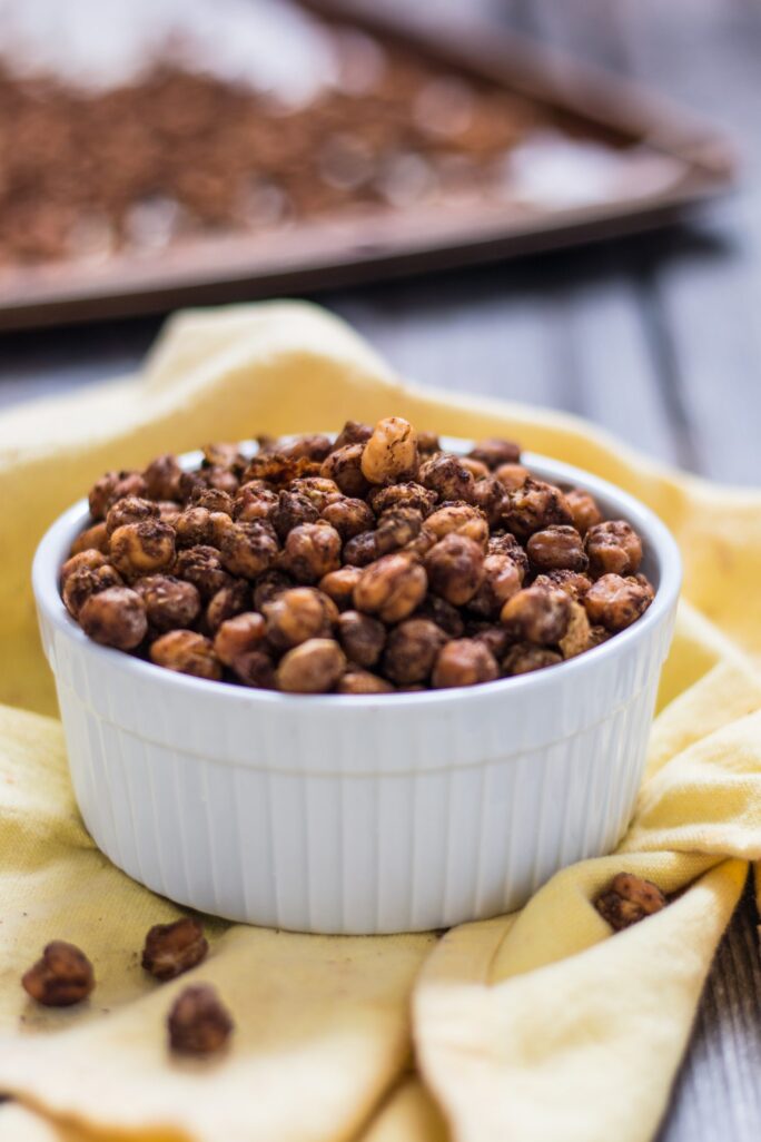 Jamaican Jerk Chickpeas Nut-free Nutfreevegan Snack Appetizer Recipe