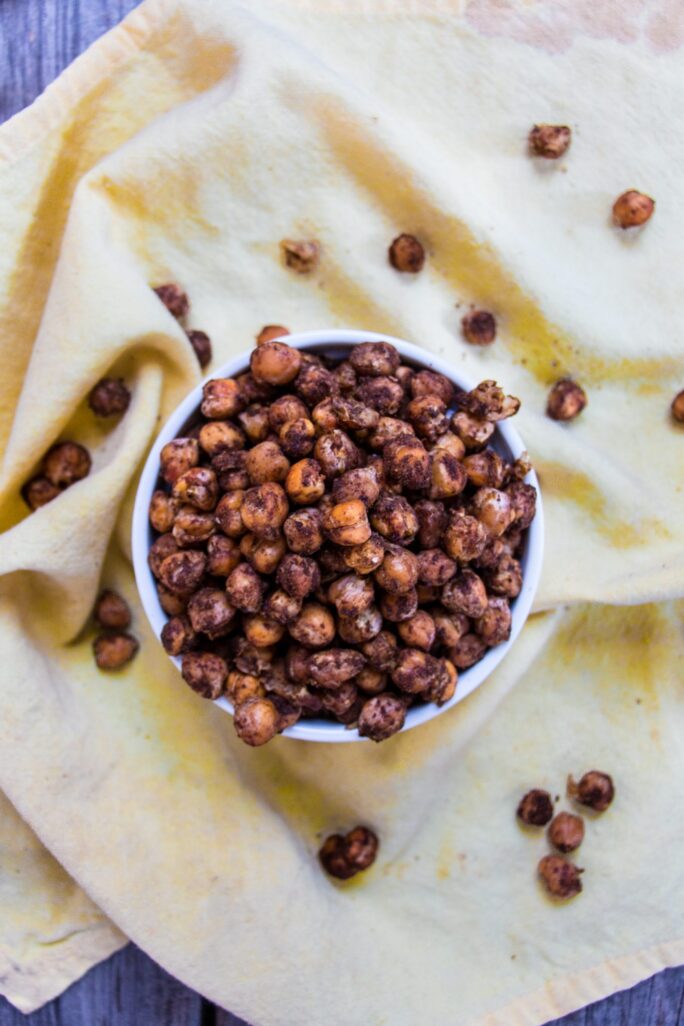 Jamaican Jerk Chickpeas Nut-free Nutfreevegan Snack Appetizer Recipe