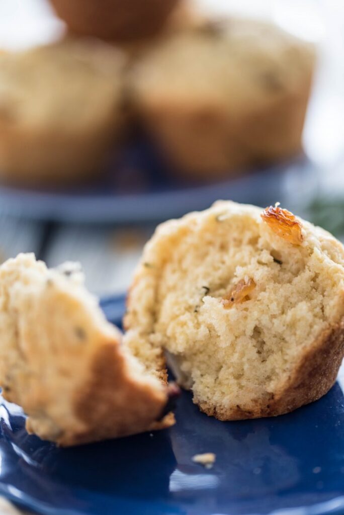 Simple and delicious Golden Raisin and Rosemary Muffins nutfreevegan