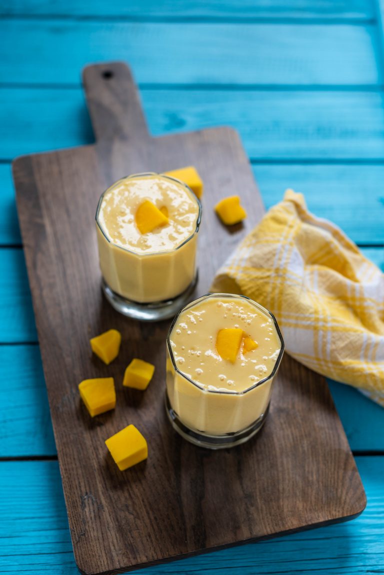 Dairy-Free Mango Lassi - The Nut-Free Vegan