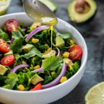 Southwestern Detox Salad Vegan Nut-free Nutfreevegan