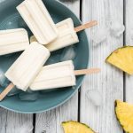 Easy and delicious vegan Piña Colada popsicles nutfreevegan