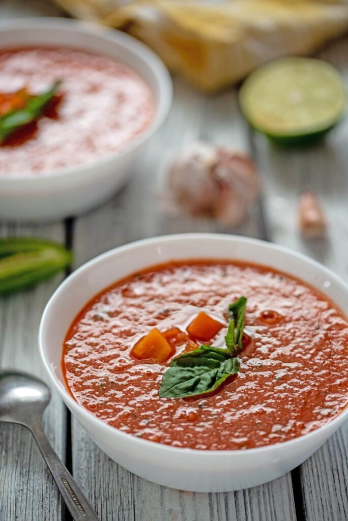 Summer Melon Gazpacho nutfreevegan