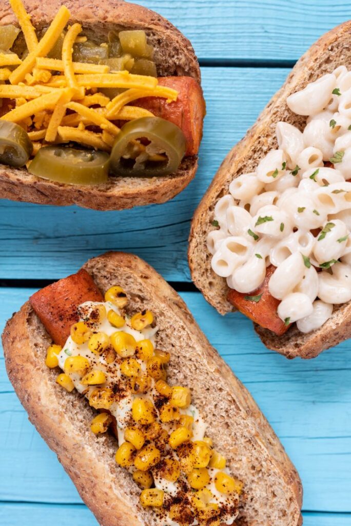 Ballpark Carrot Dogs Three Ways Vegan