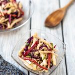 Spicy Kohlrabi Slaw with Chili-Lime Dressing Nutfreevegan