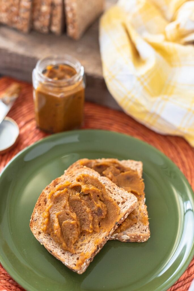 Pumpkin Butter Spread Nutfreevegan