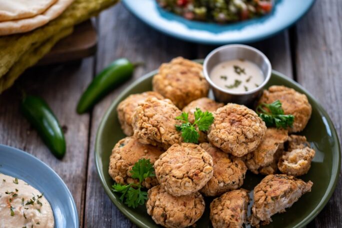 Baked Jalapeno Falafel nutfreevegan vegan