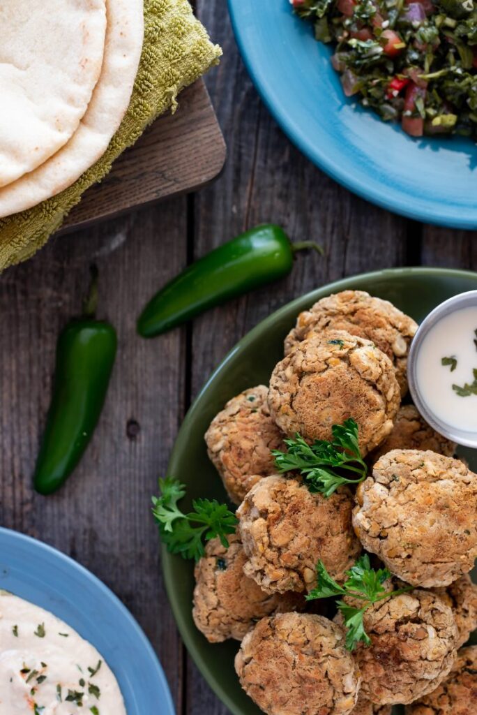 Make oven-baked falafel with Steven, Recipe