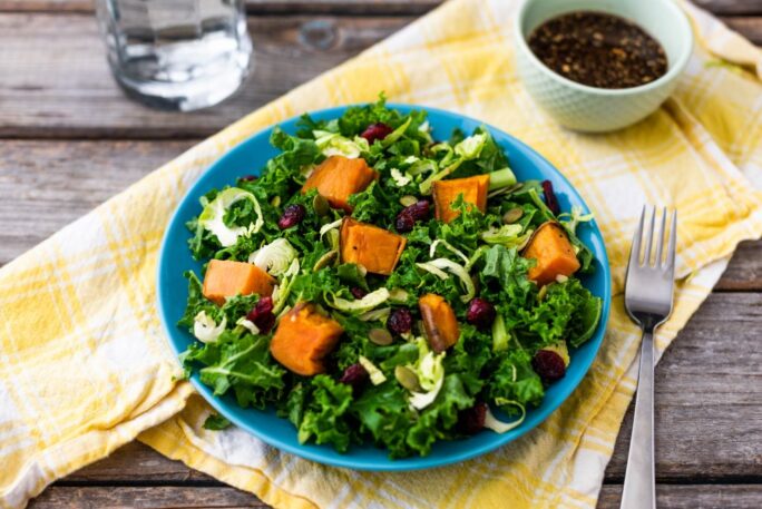 Winter Detox Salad with Orange Vinaigrette