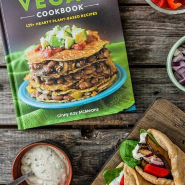 Portabella Gyros from The High-Protein Vegan Cookbook