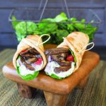 Portabella Mushroom Gyros The High-Protein Vegan