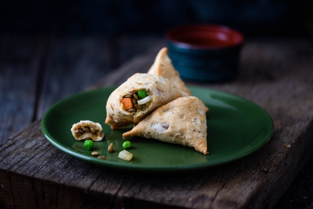 Sweet Potato and Lentil Samosas Nutfreevegan