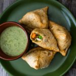 Sweet Potato and Lentil Samosas Nutfreevegan