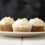 Earl Grey Cupcakes with Lemon Buttercream Icing Nutfreevegan
