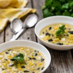 Roasted Poblano Corn Chowder