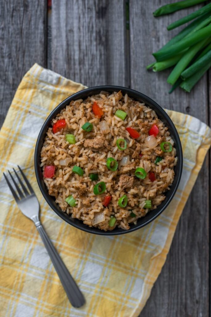 Cajun Dirty Rice Nutfreevegan