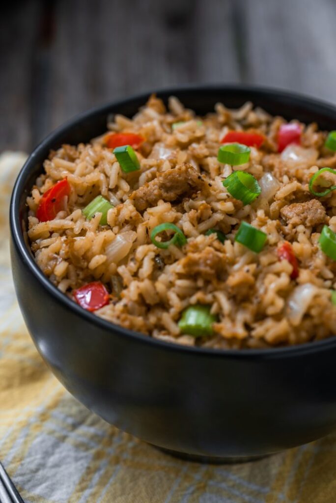 Cajun Dirty Rice Nutfreevegan