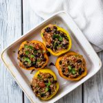 Southwestern Stuffed Peppers-The Nut-Free Vegan