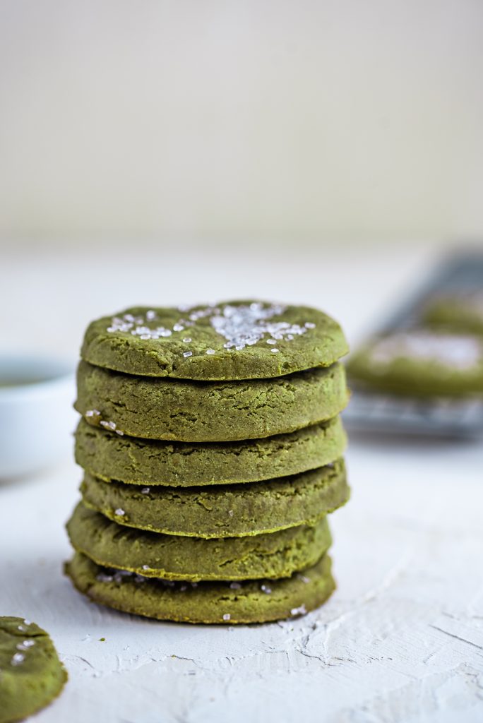 Matcha Sugar Cookies Nutfreevegan