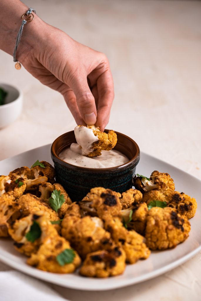 Orange Chipotle Cauliflower Wings