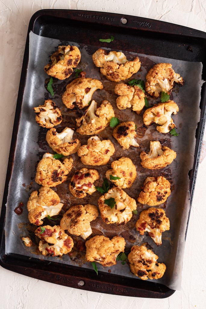 Orange Chipotle Cauliflower Wings