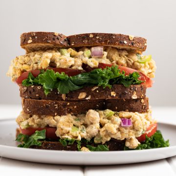 Chickpea Tuna Nut-free vegan