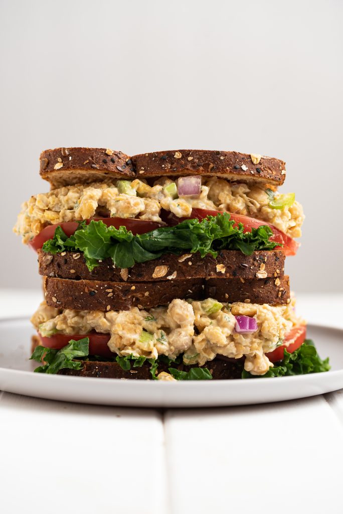 Chickpea Tuna Nut-free vegan