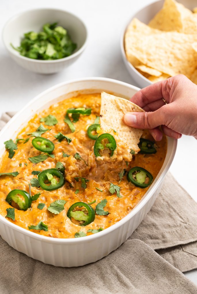 Jackfruit Enchilada Dip - The Nut-Free Vegan