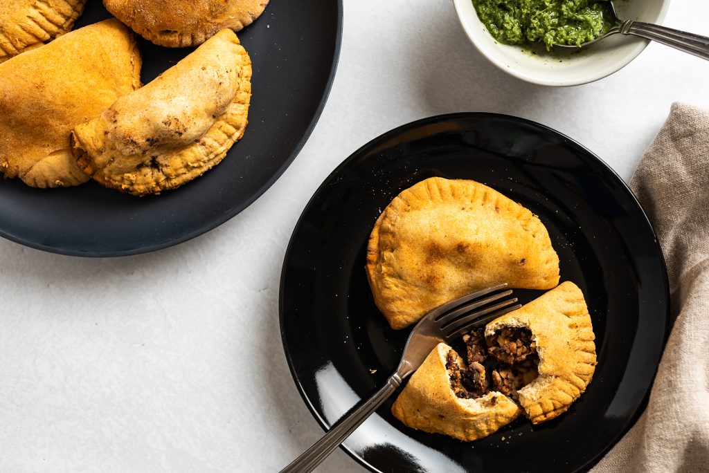 Vegan Jamaican Patties Recipe with Tempeh