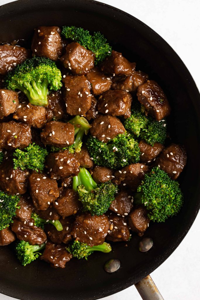 Beefless Beef and Broccoli Nutfreevegan